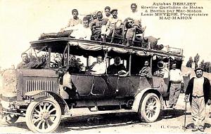 BATNA - LIGNE BATNA - MAC-MAHON - BARIKA - AUTOBUS BERLIET